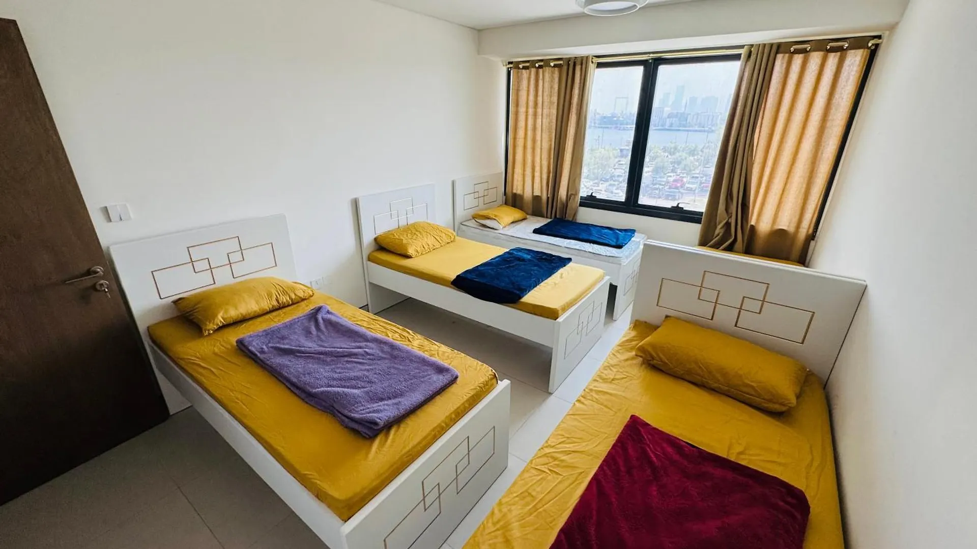 Wow Amazing Burjkhalifa,Sea,Sunset,Ship,Park View,3Bhk Furnished Apartment-16 Guest,Airport,Metro,Mall,Golf,Bus,Park,Ship Tour Near - Flat 101 Dubaj Egyesült Arab Emírségek