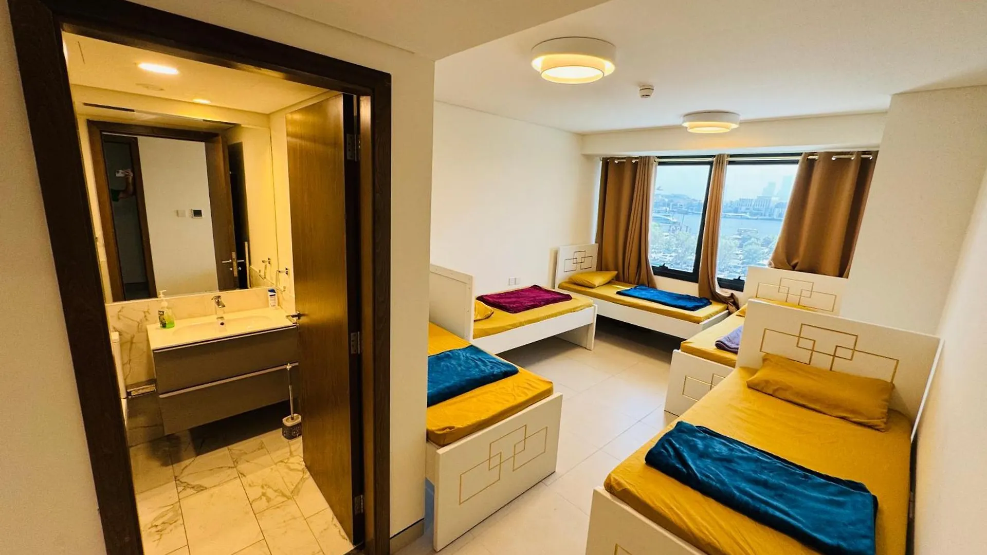 Apartman Wow Amazing Burjkhalifa,Sea,Sunset,Ship,Park View,3Bhk Furnished Apartment-16 Guest,Airport,Metro,Mall,Golf,Bus,Park,Ship Tour Near - Flat 101 Dubaj Egyesült Arab Emírségek